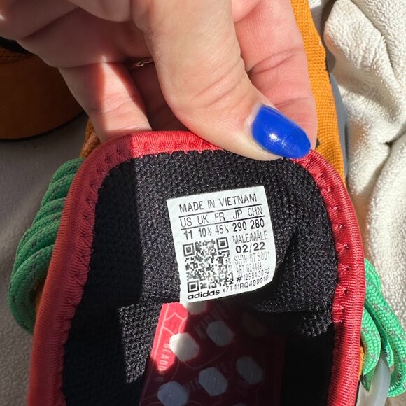 PHARRELL X ADIDAS NMD HU “ANIMAL PRINT” (Size 11M) (NWT) - Picture 5 of 10